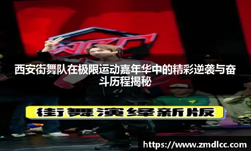 西安街舞队在极限运动嘉年华中的精彩逆袭与奋斗历程揭秘